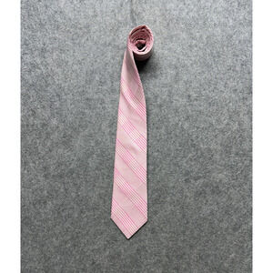 Robert Talbott Tie Mens One Size Pink Plaid Check Woven Best Of Class USA